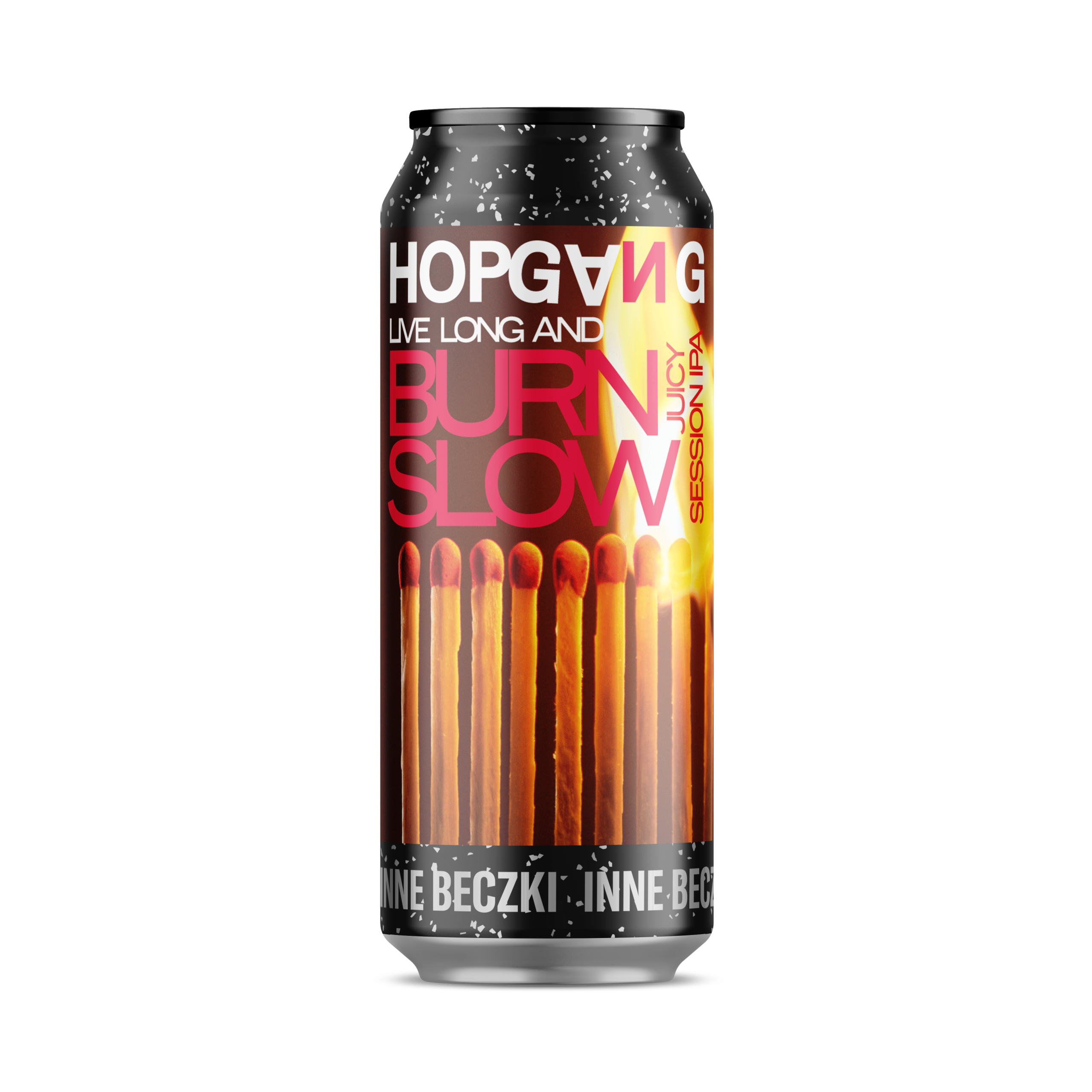 Inne Beczki HopGang - LIVE LONG & BURN SLOW - Juicy IPA